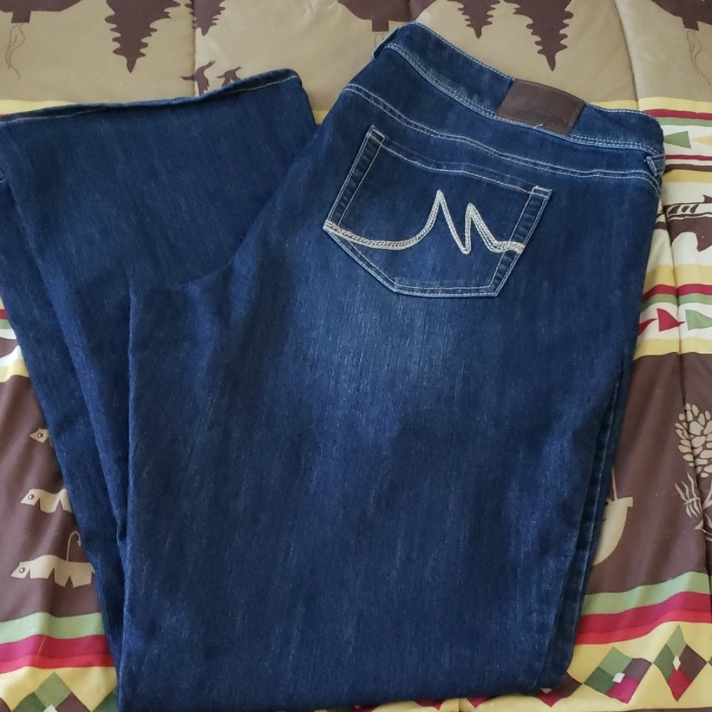 Maurices 20 Regular Straight Leg Jeans.